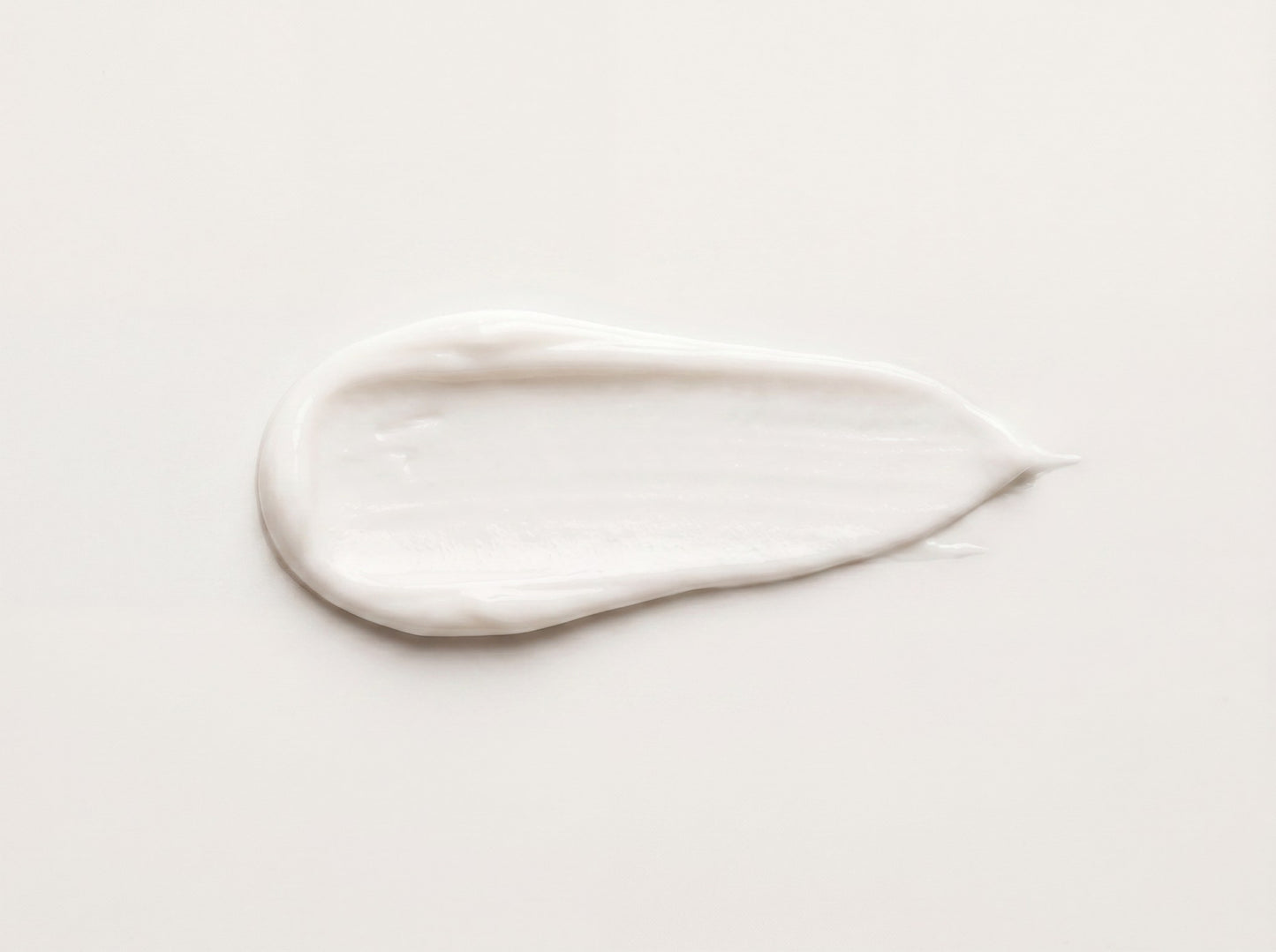 Body Lotion cream texture swatch